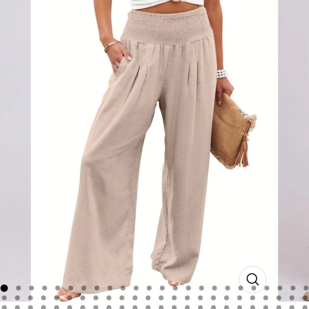 linen palazzo pants